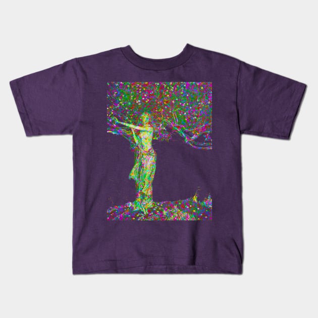 Frejya Kids T-Shirt by indusdreaming